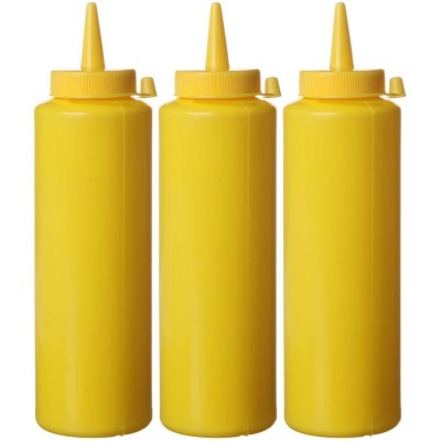 Dávkovací lahve - 3 ks, 0,2L, Průhledná, 3 ks., ø50x(H)185mm