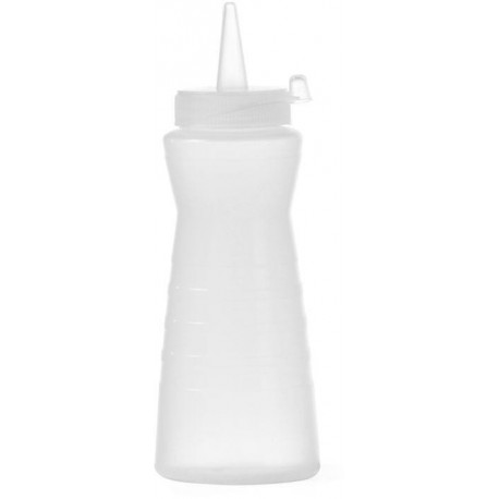 Dávkovací lahev Easy Squeeze, 0,3L, Průhledná, ø65x(H)190mm