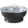 Elektrický chafing Tesino, HENDI, Kitchen Line, 6,8L, 230V/500W, ⌀405x(H)240mm