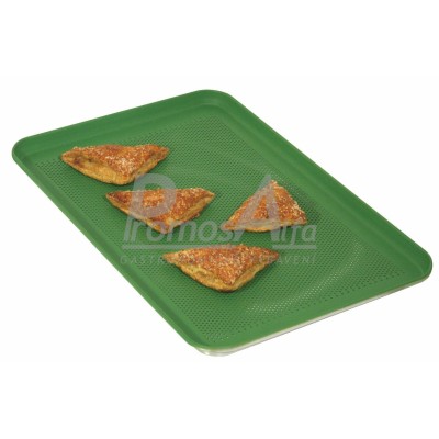 Plech (600x400, h,10 mm) Al/teflon - perforovaný