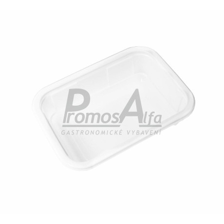 Miska zatavovaci 580ml 165x119x45 1-dilna bila polevkova