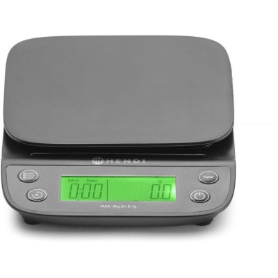 Vysoce přesná váha do 3 kg s časovačem , 130x190x(H)25mm