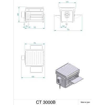 TOASTER PRŮBĚŽNÝ CT 3000