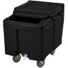 Vozík na led ICS125L Sliding Lid, Cambro, 125L, Černá