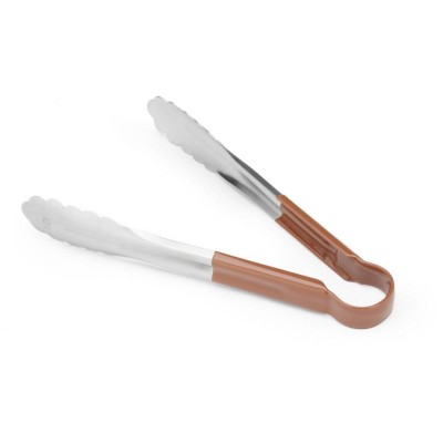 Servírovací kleště HACCP 250 mm, HENDI, Červená, (L)250mm