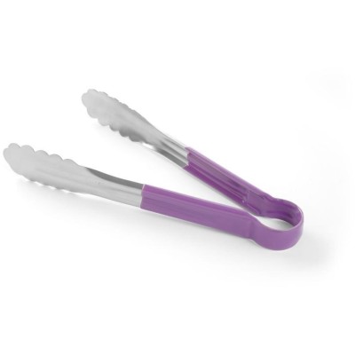 Servírovací kleště HACCP 250 mm, HENDI, Červená, (L)250mm