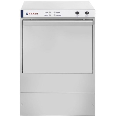 Myčka nádobí K40, HENDI, s odpadním čerpadlem a dávkovačem mycího prostředku, 230V/2800W, 510x470x(H)710mm
