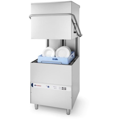 Sklápěcí myčka nádobí K1500, HENDI, s dávkovačem mycího prostředku, 400V/8600W, 750x880x(H)1390mm