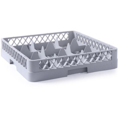 Koš na sklo 500 × mm, HENDI, 36 oddílů, 500x500x(H)104mm