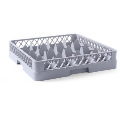 Koš na sklo 500 × mm, HENDI, 36 oddílů, 500x500x(H)104mm