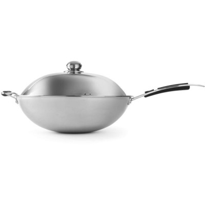 Indukční wok 3500, HENDI, Profi Line, set vařič + pánev, 230V/3500W, 340x450x(H)mm