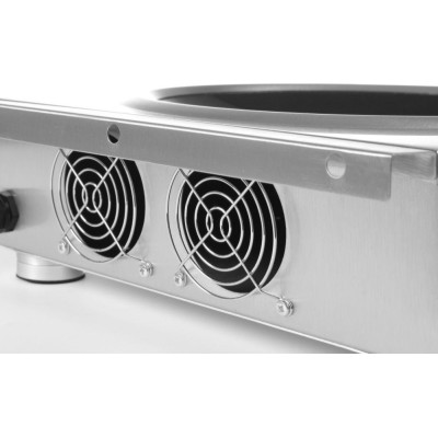 Indukční wok 3500, HENDI, Profi Line, set vařič + pánev, 230V/3500W, 340x450x(H)mm