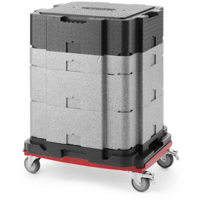 Multifunkční izolovaná nádoba Cam GoBox®, Cambro, Světle šedá