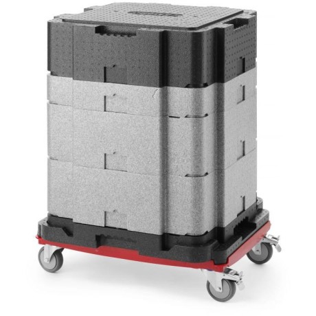Multifunkční izolovaná nádoba Cam GoBox®, Cambro, Světle šedá