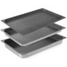 Hliníkový podnos s nepřilnavým povrchem GN 1/1, HENDI, GN 1/1, 530x325x(H)40mm