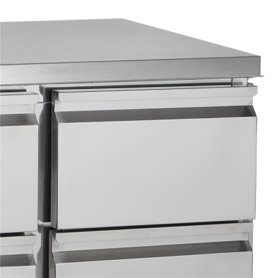TEFCOLD GS365ST/6 Drawers Saladeta 6 zásuvek nerez