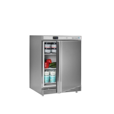 TEFCOLD UR 200 S Chladicí skříň plné dveře, nerez opláštění