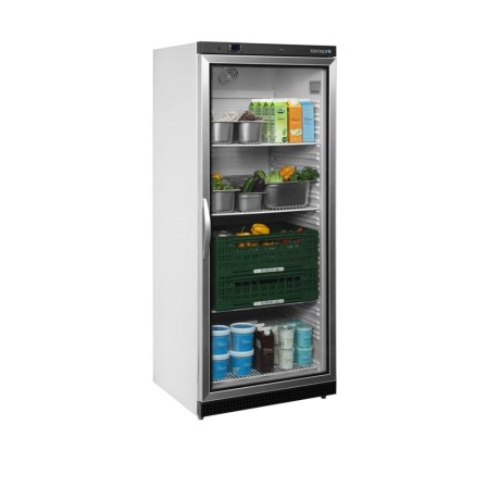 TEFCOLD UR 600 G Chladicí skříň prosklené dveře, bílá
