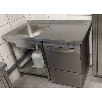 mycí stůl s dřezem RM a prostorem pro myčku nebo ledničku