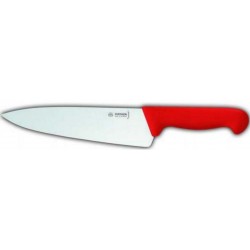 Nůž kuchařský 26 cm, červený