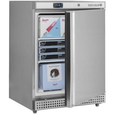 TEFCOLD UF 200 S Mrazicí skříň plné dveře, nerez