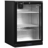 DB126H Minibar prosklené křídlové dveře, černá