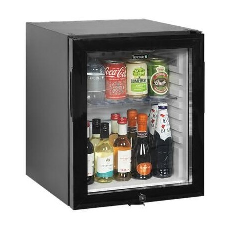 TEFCOLD TM 35 GC Minibar s prosklenými dveřmi