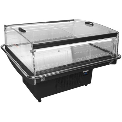 TEFCOLD PDC 126 VS SL LED Chladicí vitrína samoobslužná, ventilovaná