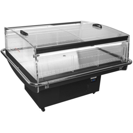 TEFCOLD PDC 126 VS SL LED Chladicí vitrína samoobslužná, ventilovaná