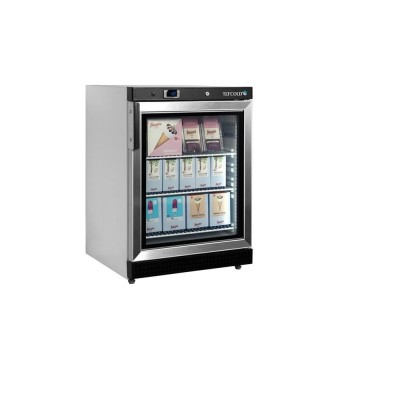 TEFCOLD UF 200 VG Mrazicí skříň prosklené dveře, bílá