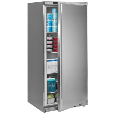 TEFCOLD UR 550 S Chladicí skříň plné dveře, nerez opláštění