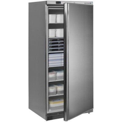 TEFCOLD UF 550 S Mrazicí skříň plné dveře, nerez