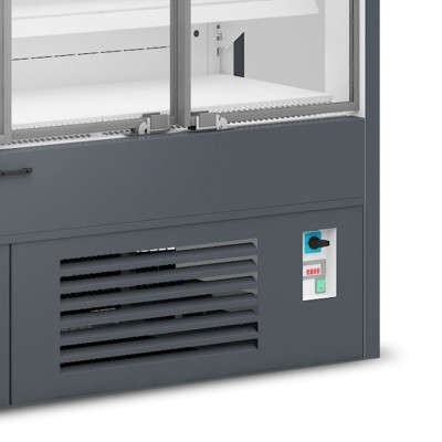 Juka Varna 130/60 DP mini Chladicí vitrína přístěnná, posuv. dveře