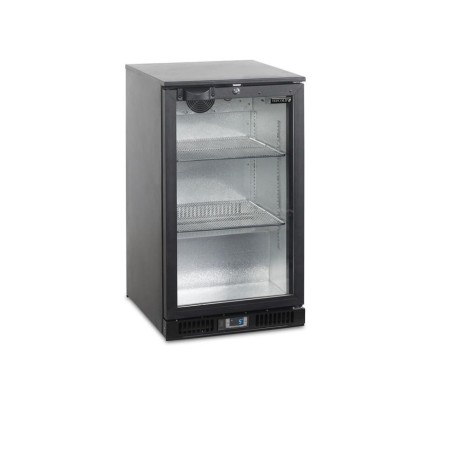 TEFCOLD BA6H Minibar prosklené křídlové dveře, černá