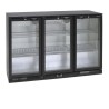 BA31H Minibar prosklené křídlové dveře, černá