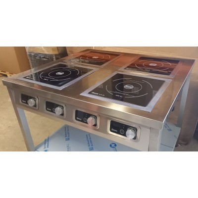stůl s vestavnou indukcí PR 3,5 kW - 1000x600 mm