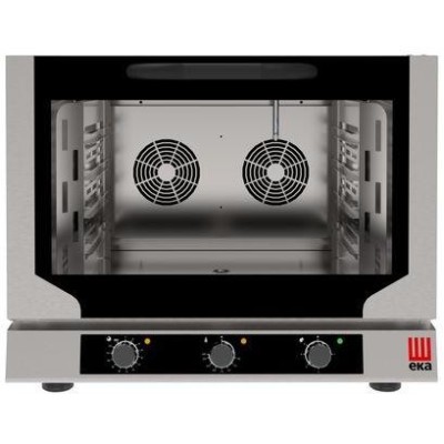 Pekařská parní konvekční pec Evolution Next 4x 530x325 mm GN 1/1, elektrická, s elektromechanickým ovládáním, Tecnoeka, GN 1/1,