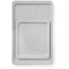 Polyesterový zásobník pro samoobslužné restaurace, AmerBox, GN 1/2, žula, 325x265mm