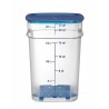 Nádoba na potraviny CamSquares Fresh Pro , Cambro, Camsquare, 20,8L, Průhledná, 289x289x(H)401mm