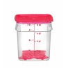 Nádoba na potraviny CamSquares Fresh Pro , Cambro, 7,6L, Průhledná, 229x229x(H)243mm