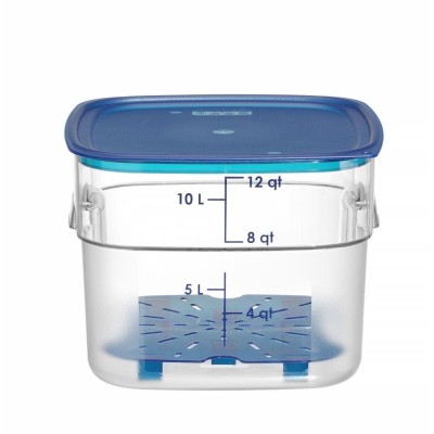 Nádoba na potraviny CamSquares Fresh Pro , Cambro, 11,4L, Průhledná, 289x289x(H)216mm