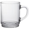 Sklenice s rukojetí VERSAILLES, Duralex, 0,26L, Průhledná, 6 ks, ⌀72x(H)89mm