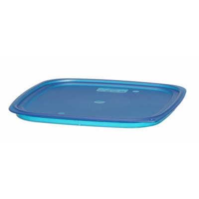 Víko pro nádobu CamSquares Fresh Pro, Cambro, pro nádoby o objemu 11,4 l, 17,2 l a 20,8 l., Modrá, 289x289x(H)19mm