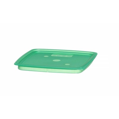 Víko pro nádobu CamSquares Fresh Pro, Cambro, pro nádoby o objemu 1,9 l a 3,8 l, Zelená, 191x191x(H)19mm