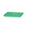 Víko pro nádobu CamSquares Fresh Pro, Cambro, pro nádoby o objemu 1,9 l a 3,8 l, Zelená, 191x191x(H)19mm
