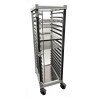 Vozík na zásobníky Camshelving, 18x 600x400 mm, Cambro, 516x783x(H)171mm