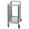 Vozík na zásobníky Camshelving, 9x 600x400 mm, Cambro, 516x783x(H)101mm