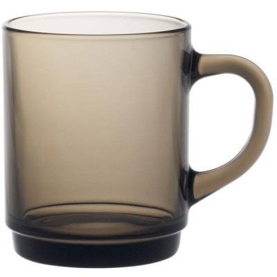 Duralex, 0,26L, Hnědá, 6 ks, ø72x(H)89mm