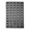 Silikonová forma OVAL, HENDI, 570x375x(H)20mm, Oválný