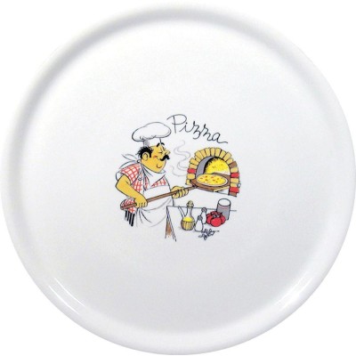 Pizza talíř Tradiční, HENDI, Bílá, ø310mm